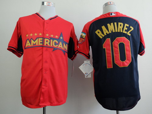 Chicago White Sox #10 Alexei Ramirez 2014 All-Star Red Jersey