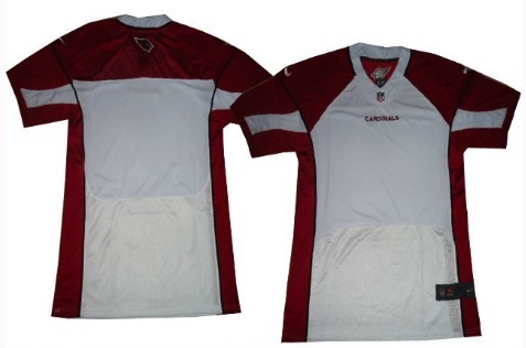 Nike Arizona Cardinals Blank White Elite Jersey