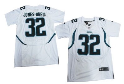 Nike Jacksonville Jaguars #32 Maurice Jones-Drew White Elite Jersey