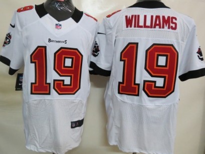 Nike Tampa Bay Buccaneers #19 Mike Williams White Elite Jersey