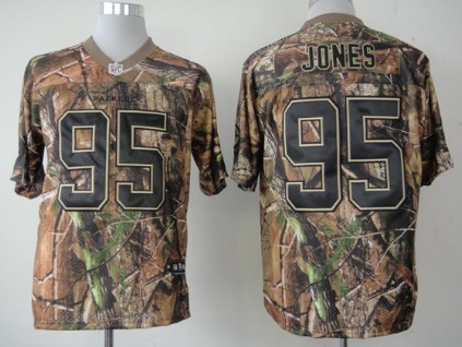 Nike Green Bay Packers #95 Datone Jones Realtree Camo Elite Jersey