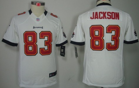 Nike Tampa Bay Buccaneers #83 Vincent Jackson White Limited Kids Jersey