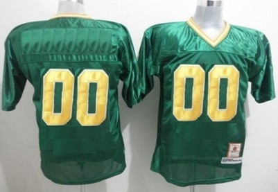 Men's Notre Dame Fighting Irish Customized Green Throwback Jersey 