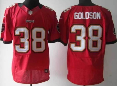 Nike Tampa Bay Buccaneers #38 Dashon Goldson Red Elite Jersey