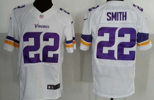 Nike Minnesota Vikings #22 Harrison Smith 2013 White Elite Jersey