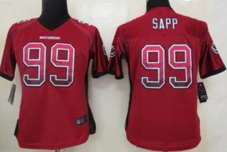 Nike Tampa Bay Buccaneers #83 Vincent Jackson Drift Fashion Red Womens Jersey