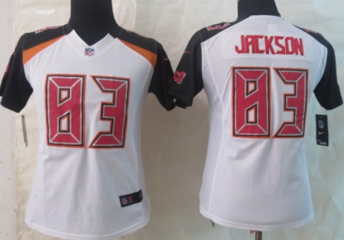Nike Tampa Bay Buccaneers #83 Vincent Jackson 2014 White Limited Womens Jersey