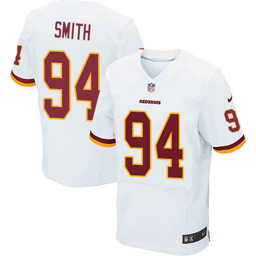 Nike Redskins #94 Preston Smith White Men's Stitched NFL Elite Jersey