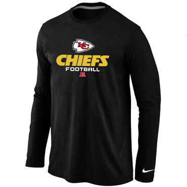 Nike Kansas City Chiefs Critical Victory Long Sleeve T-Shirt Black