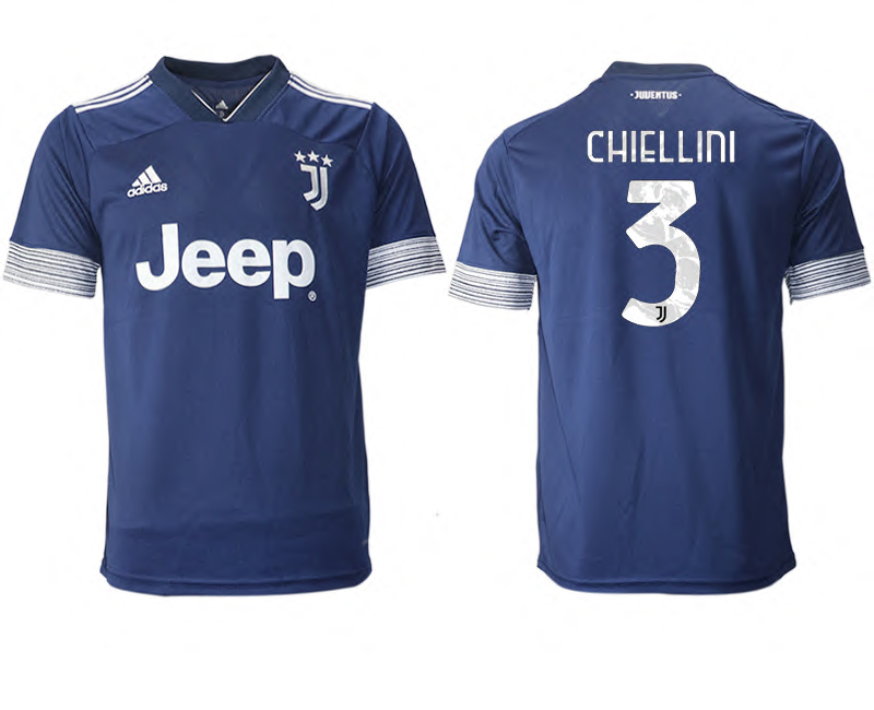 2020-21 Juventus  away aaa version 3# CHIELLINI soccer jerseys