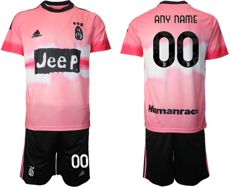2020-21 Juventus adidas × Human Race any name custom soccer jerseys