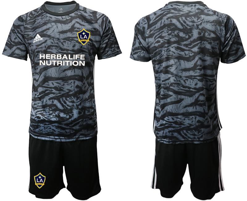 2020-21 Los Angeles Galaxy Black Goalkeeper Soccer Jersey