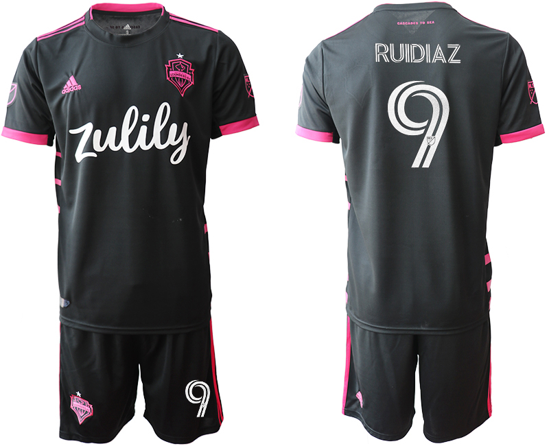 2020-21 Seattle Sounders 9 RUIDIAZ Away Soccer Jersey