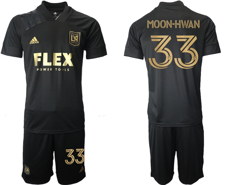 2021-22 Los Angeles FC home 33# MOON-HWAN soccer jerseys
