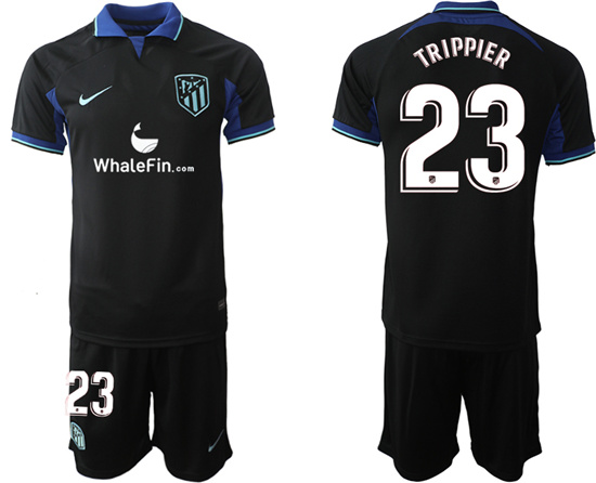 2022-2023 Atlético Madrid 23 TRIPPIER away jerseys Suit