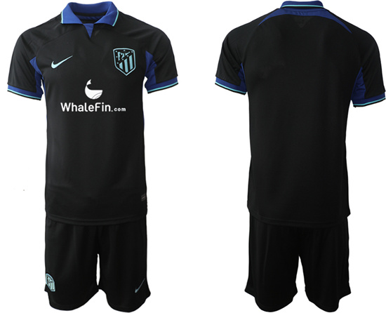 2022-2023 Atlético Madrid Blank away jerseys Suit