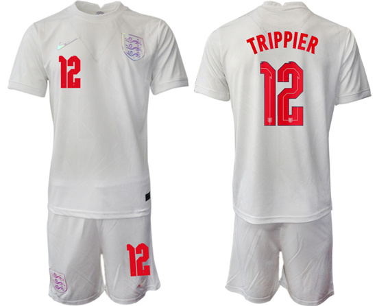 2022-2023 England 12 TRIPPIER home jerseys Suit2