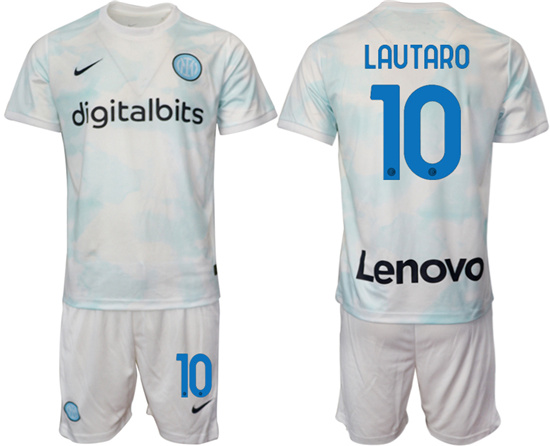 2022-2023 Inter Milan 10 LAUTARO away jerseys Suit
