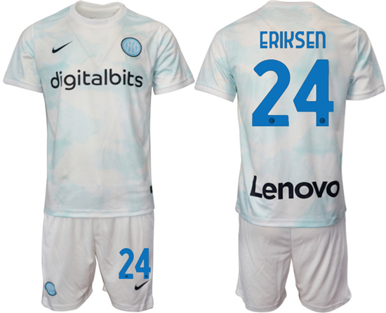 2022-2023 Inter Milan 24 ERIKSEN away jerseys Suit