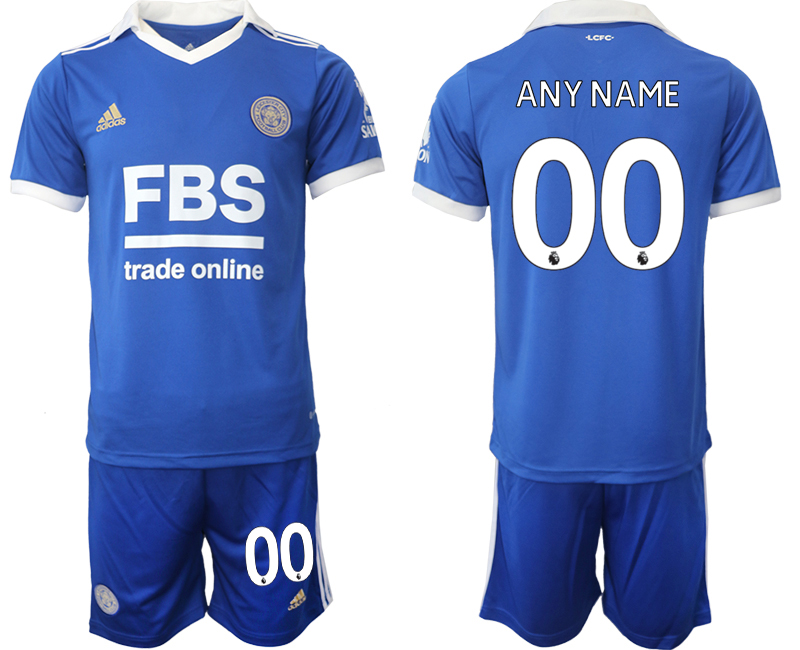 2022-2023 Leicester City Custom home jerseys Suit