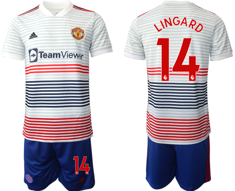 2022-2023 Manchester United 14 LINGARD away Jerseys suit
