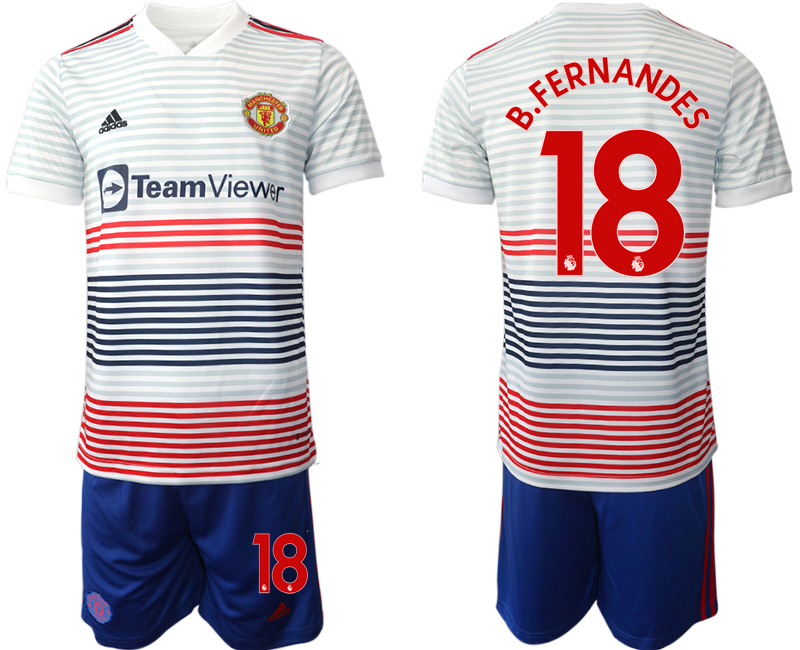2022-2023 Manchester United 18 B.FERNANDES away Jerseys suit
