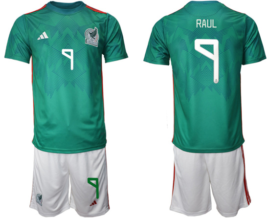 2022-2023 Mexico 9 RAUL home jerseys Suit2