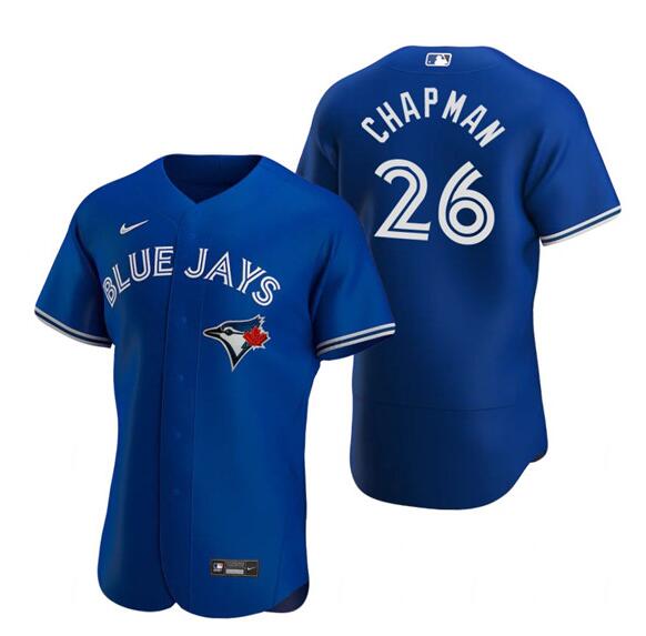 Women's Toronto Blue Jays #26 Matt Chapman Nike Royal Replica Game Jerseys