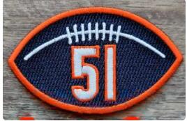 Chicago Bears 51th Patch