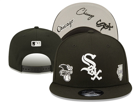 Chicago White sox Stitched Snapback Hats-YD550
