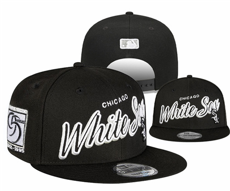 Chicago White sox Stitched Snapback Hats-YD551