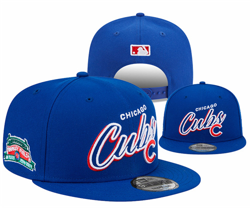 MLB Chicago Cubs Snapbacks-YD502