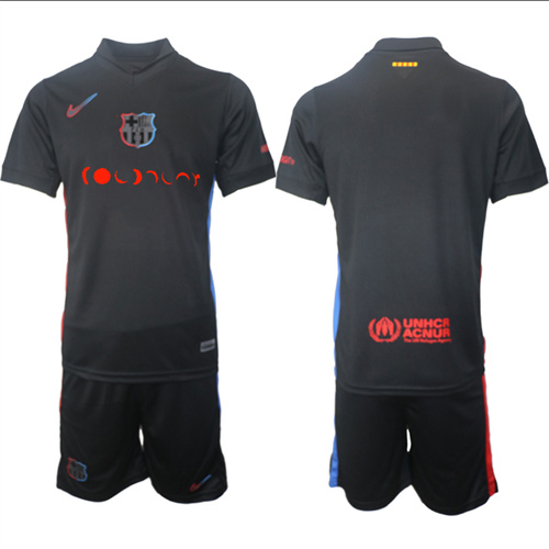 Men's FC Barcelona Away Custom Or Blank 2024-25 Suit Soccer Jerseys