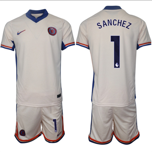Men's Chelsea away 1# SANCHEZ 2024-25 Suit Soccer Jerseys