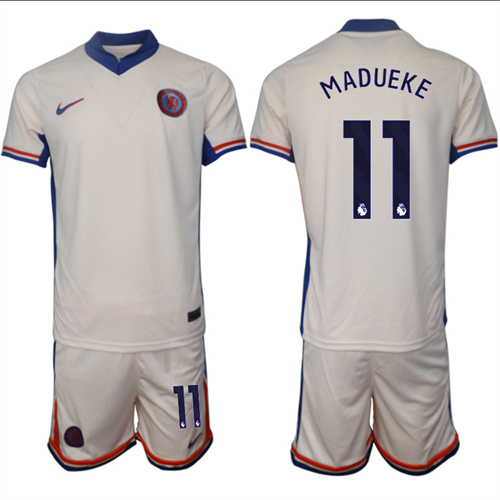 Men's Chelsea away 11# MADUEKE 2024-25 Suit Soccer Jerseys
