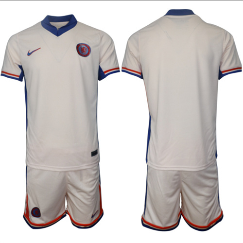 Men's Chelsea away Custom Or Blank 2024-25 Suit Soccer Jerseys