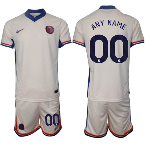 Men's Chelsea away any name 2024-25 Suit Soccer Jerseys
