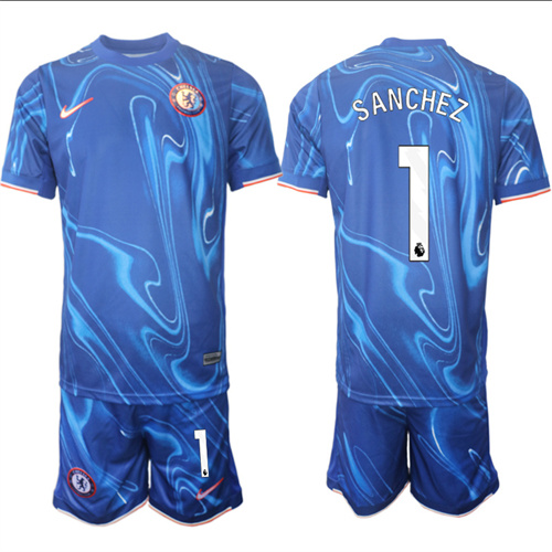 Men's Chelsea home 1# SANCHEZ 2024-25 Suit Soccer Jerseys