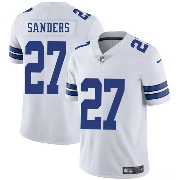 Men's Dallas Cowboys #27 Miles Sanders White 2025 Vapor Untouchable Limited Football Stitched Jersey