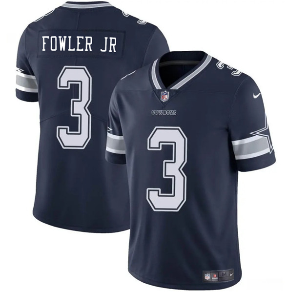 Men's Dallas Cowboys #3 Dante Fowler Jr. Navy 2025 Vapor Untouchable Limited Football Stitched Jersey