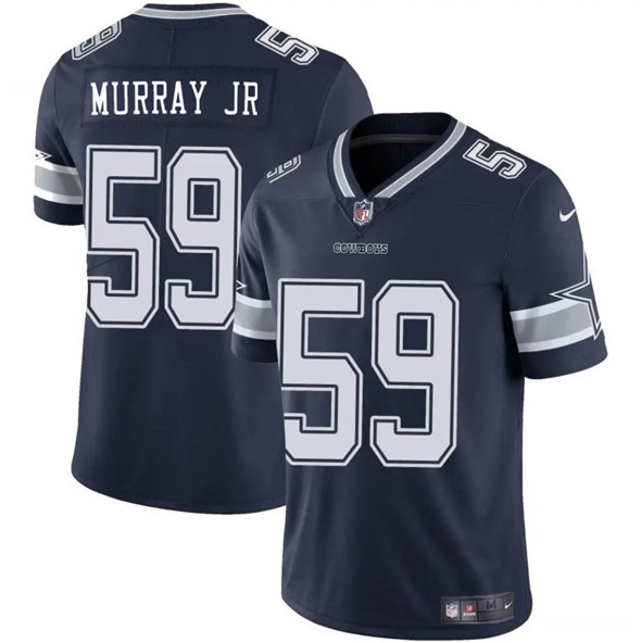 Men's Dallas Cowboys #59 Kenneth Murray Jr. Navy 2025 Vapor Untouchable Limited Football Stitched Jersey