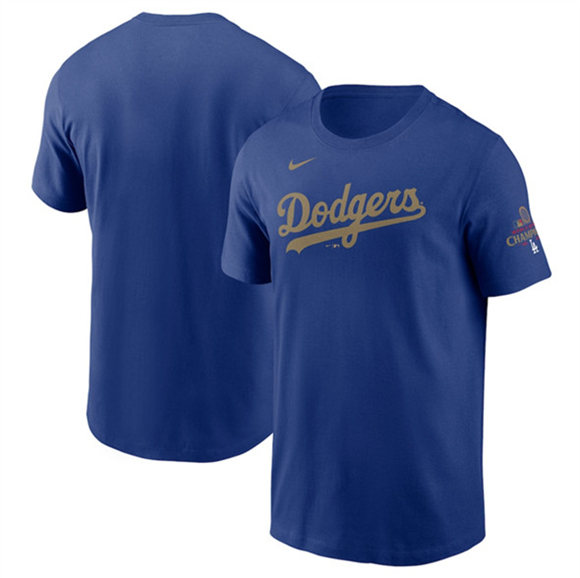Men's Los Angeles Dodgers Royal 2025 Gold Collection T-Shirt