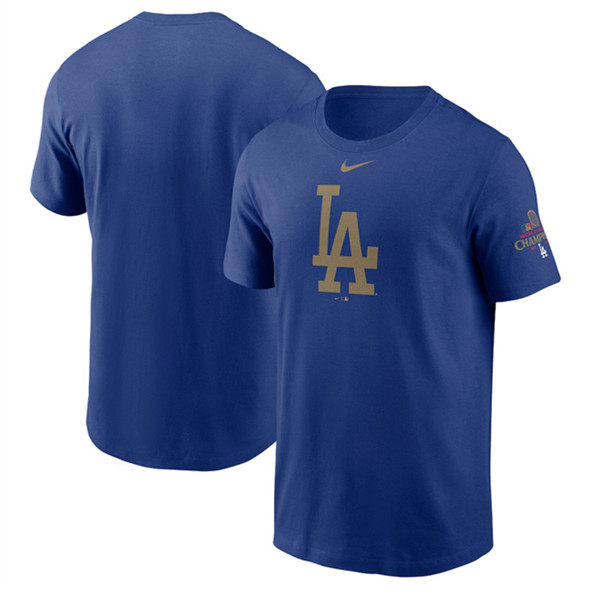 Mens Los Angeles Dodgers Royal 2025 Gold Collection T-Shirt