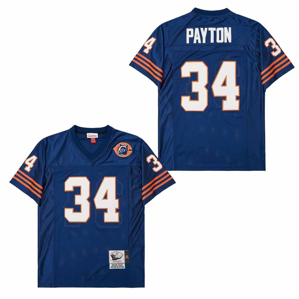 Mitchell&Ness Bears #34 Throwback Men's Throwback Stitched NFL Jerseys 2