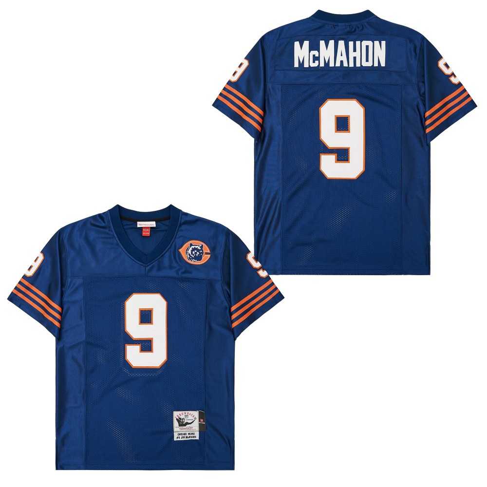 Mitchell&Ness Bears #9 Throwback Men's Throwback Stitched NFL Jerseys 3