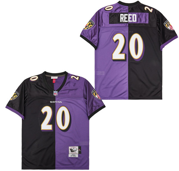 Mitchell&Ness Ravens #20 M&N Throwback Jersey 1