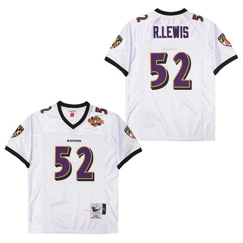 Mitchell&Ness Ravens #52 M&N Throwback Jersey 1