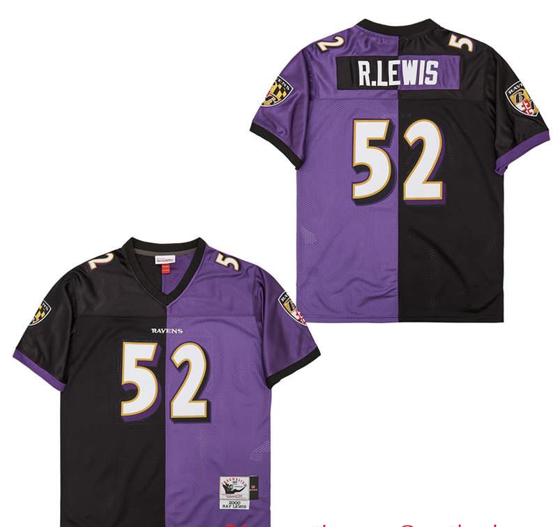 Mitchell&Ness Ravens #52 M&N Throwback Jersey