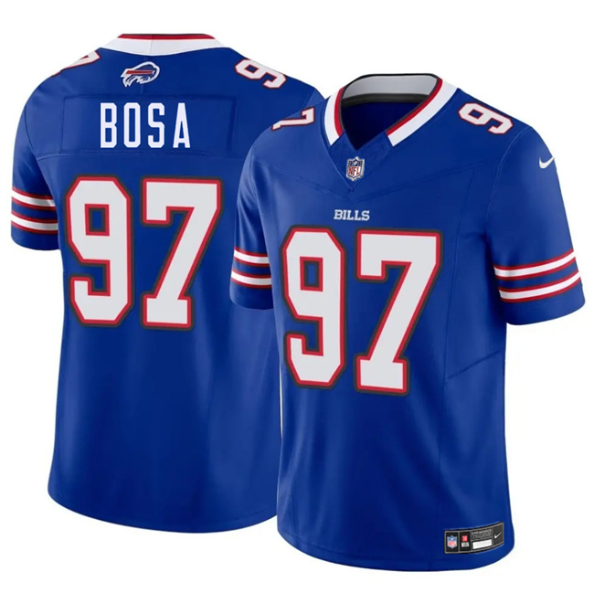 Youth Buffalo Bills #97 Joey Bosa Royal 2025 F.U.S.E. Vapor Untouchable Limited Stitched Football Jersey