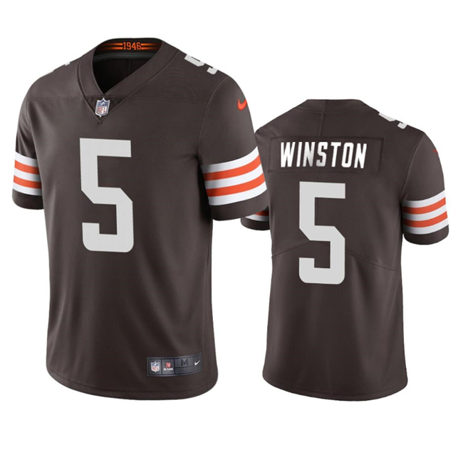 Youth-Cleveland-Browns--235-Jameis-Winston-Brown-Vapor-Limited-Stitched-Football-Jersey-223-68913